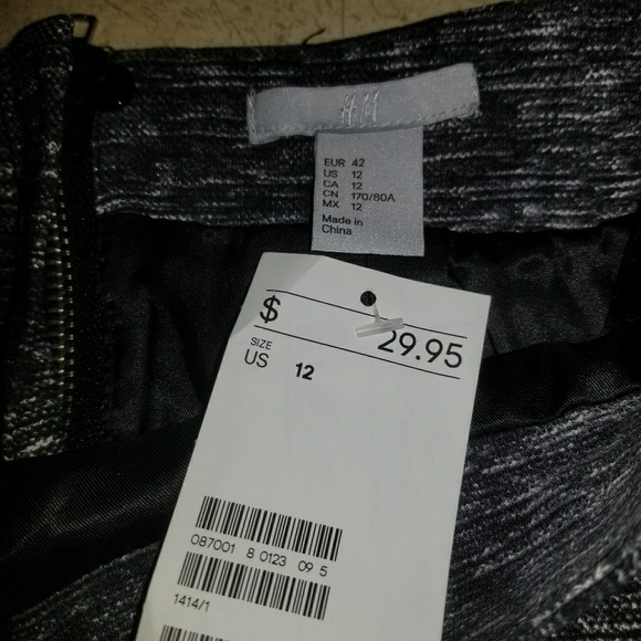 H&M Color block pencil skirt - Picture 3 of 4